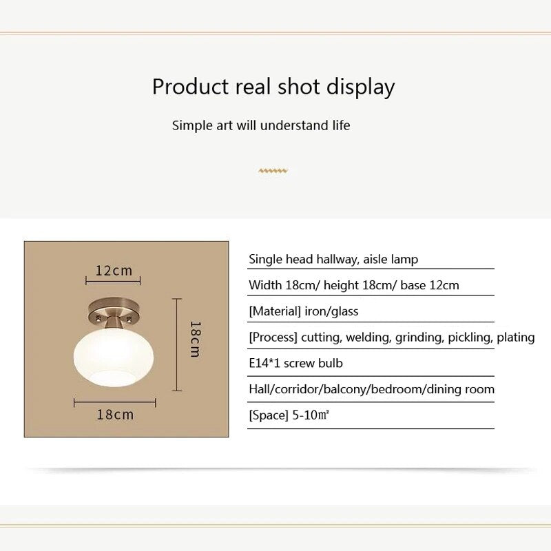 Plafonnier moderne verre maison LED déco lumiere