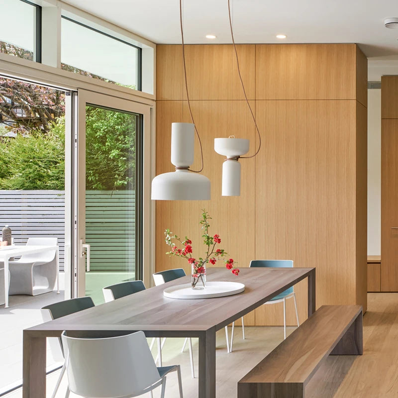 Luminaire suspendu design nordique pour salle à manger décor de chambre moderne Suspension LED décoration salon e27 luminaire