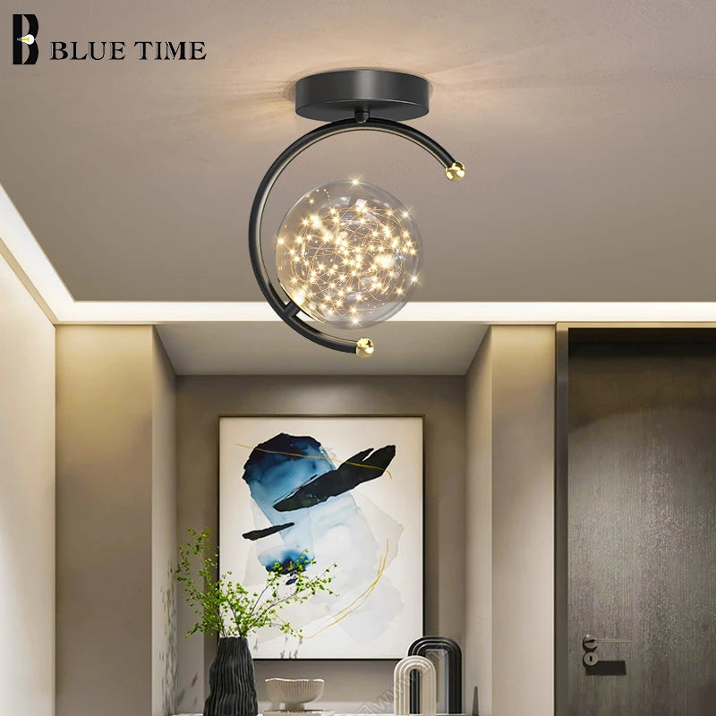 lustre led moderne pour décoration de la maison