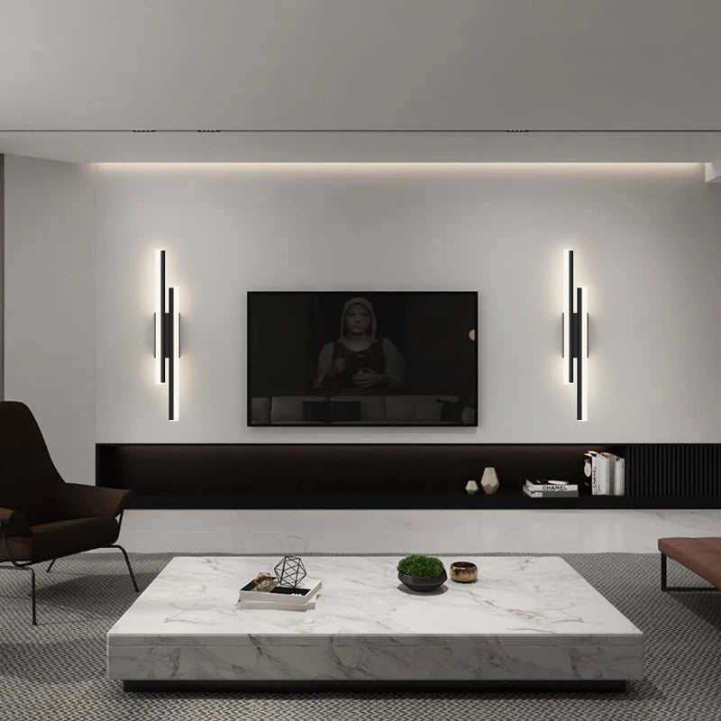 applique murale led minimaliste nordique atmosphère créative