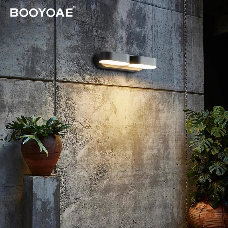 Appliques murales extérieures LED décoration moderne étanche réglable porche balcon éclairage terrasse applique jardin éclairage mural