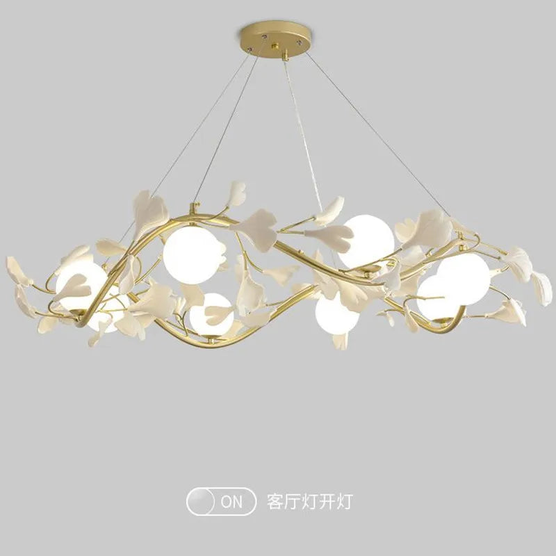 lustre décoratif nordique en verre luxe pour intérieur moderne