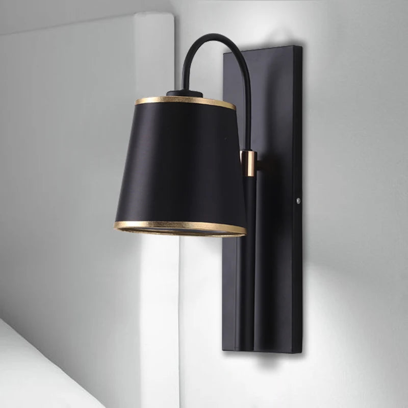 applique murale led moderne simple lecture nordique