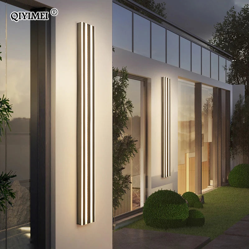 Applique murale led moderne imperméable en acrylique