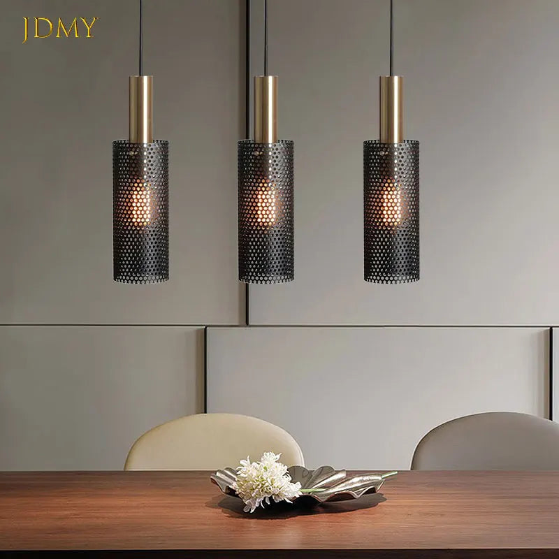 Suspension lampe lampe suspendue nordique moderne loft suspendu lustre dispositif E27 LED lustre cuisine salle à manger bar salon