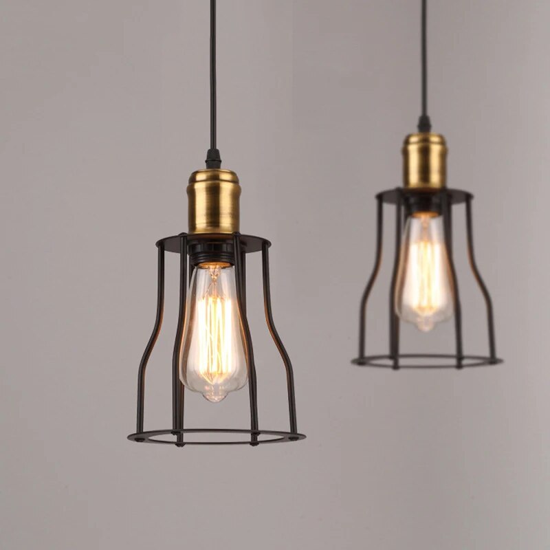 Suspension industrielle Vintage américaine pour Loft