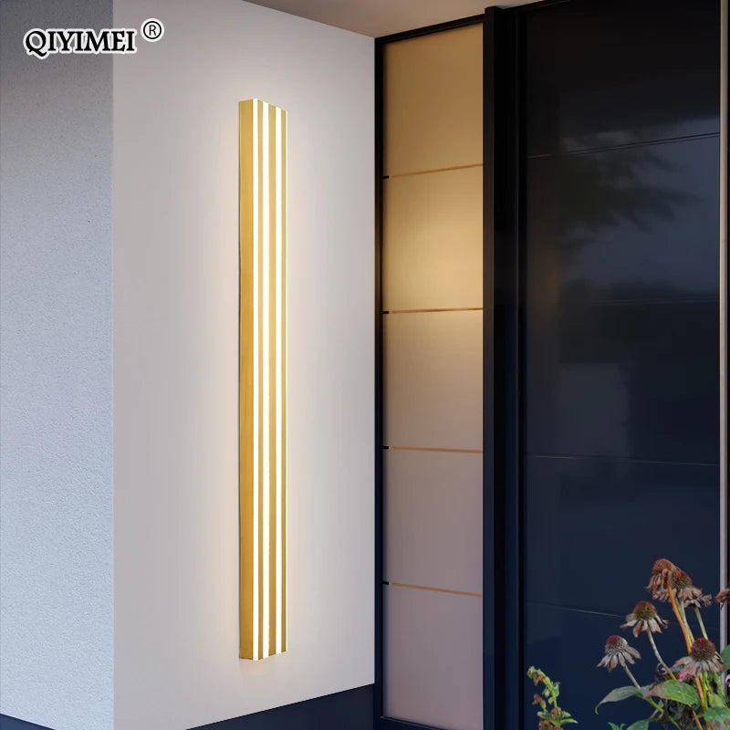 Applique murale led moderne imperméable en acrylique