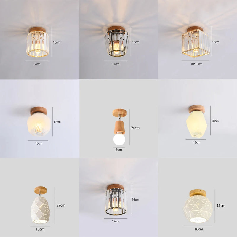 plafonnier moderne en verre pour décoration intérieure avec éclairage led