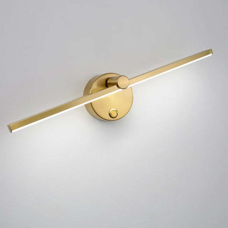 applique murale led maison chambre chevet miroir interrupteur