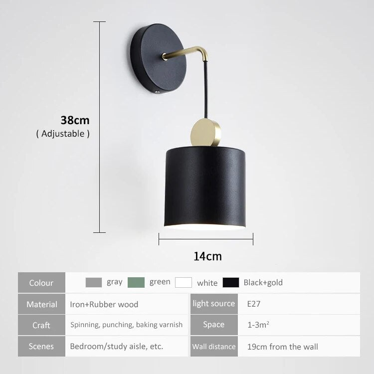 Applique murale nordique Post-moderne