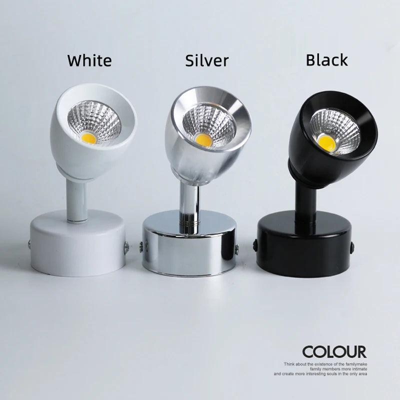 led downlight réglable spot lumière surface lampe intérieur led