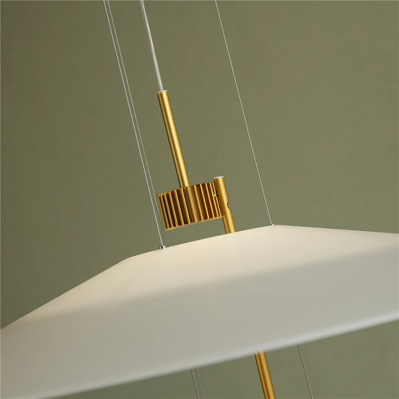 lustre moderne de flamant rose led pour décoration loft