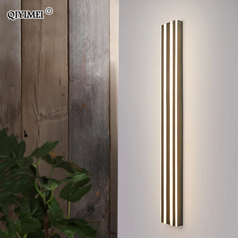 Applique murale led moderne imperméable en acrylique