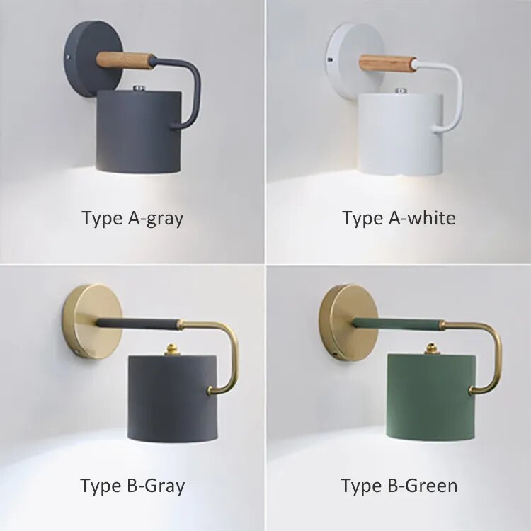 Applique murale nordique Macaron