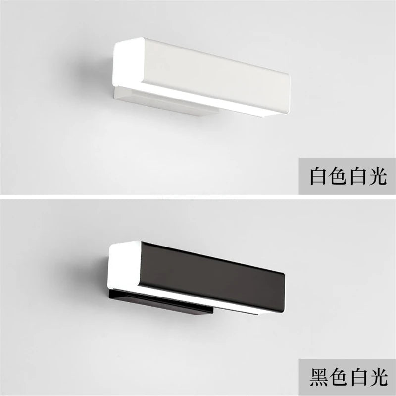 applique murale led moderne en bois décoration luminaires direction nordique