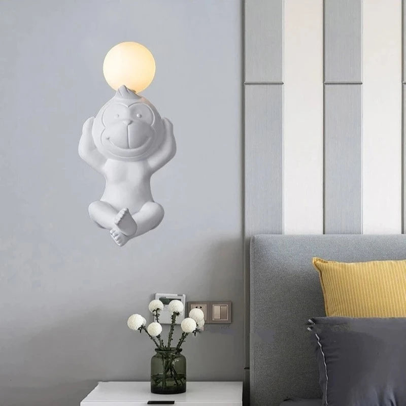 applique murale led singe variateur pour éclairage intérieur