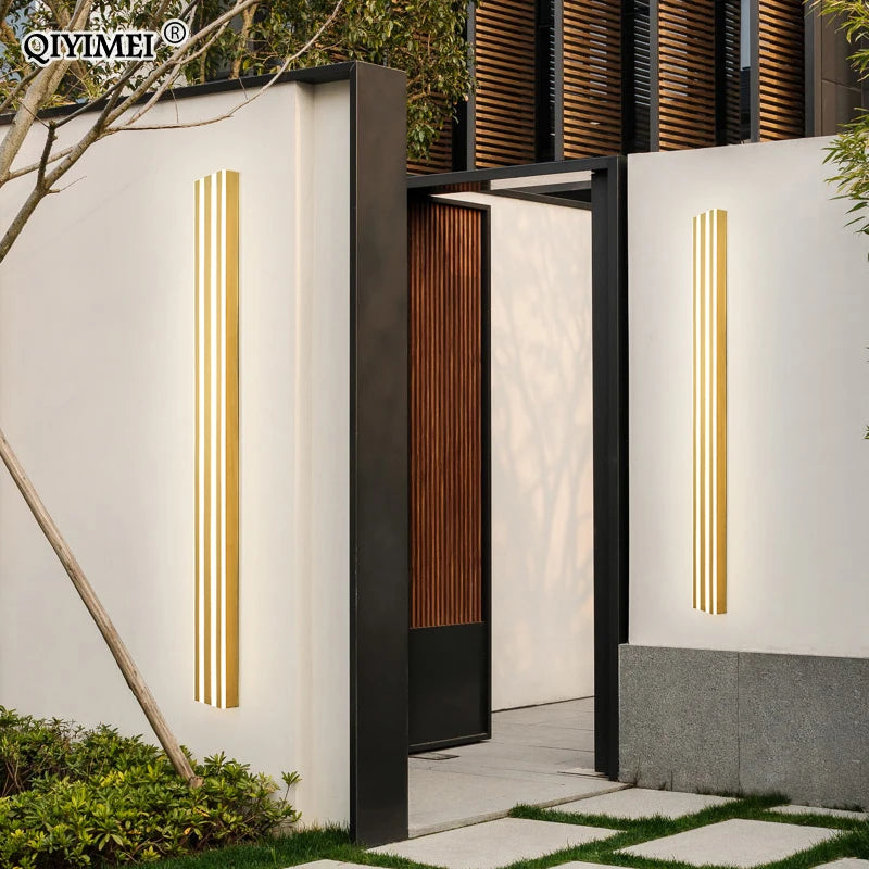 Applique murale led moderne imperméable en acrylique