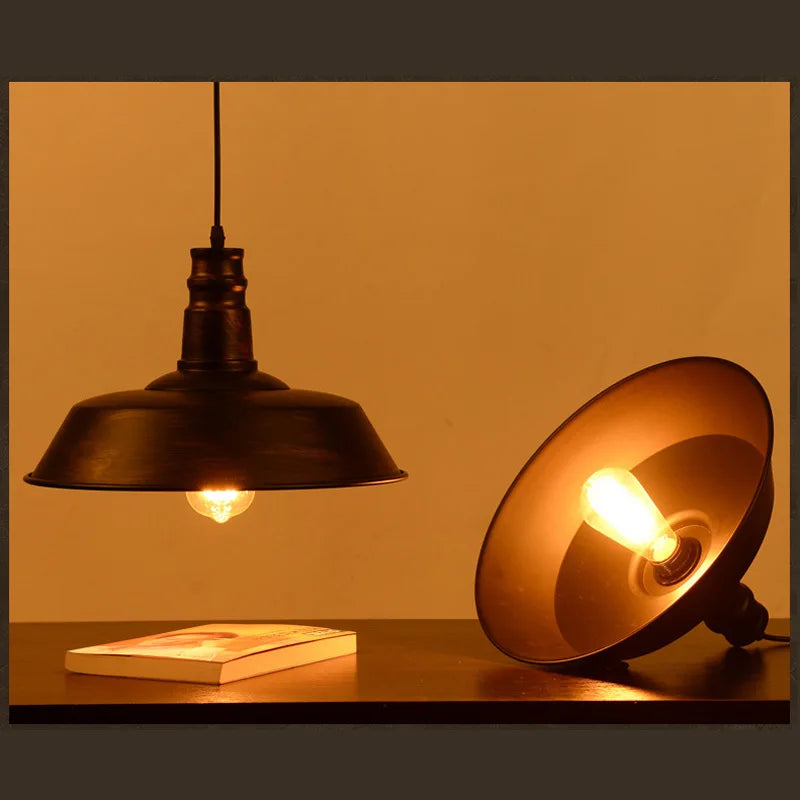 lustre vintage rustique pour bar restaurant café