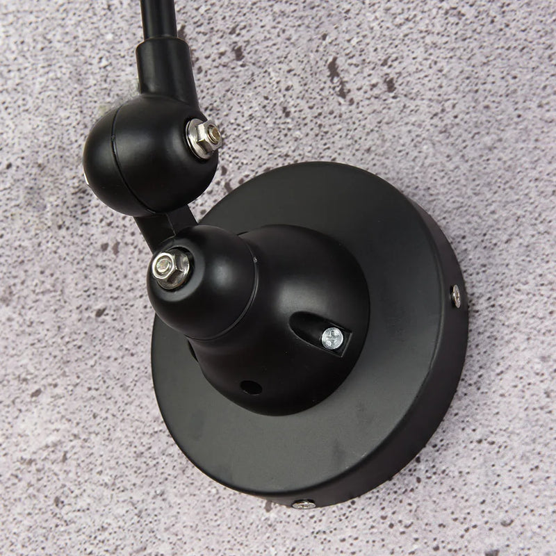 applique murale rétractable vintage en métal pour bar