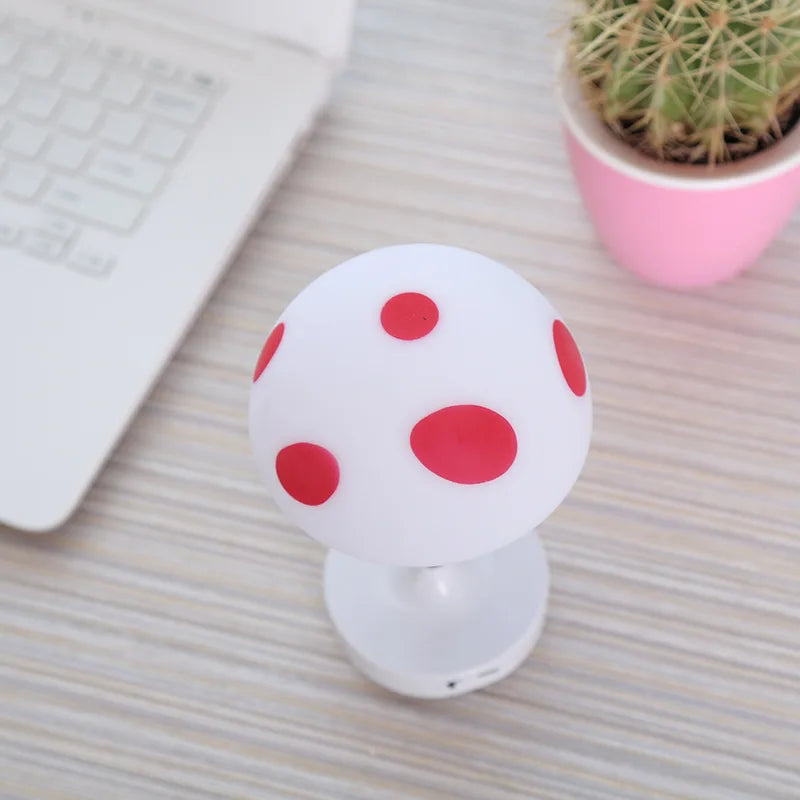 lampe de table tactile usb champignon led pour enfants