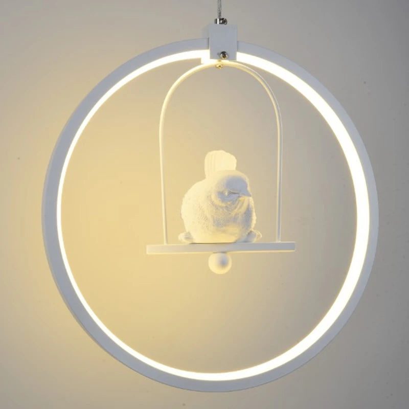 suspension moderne gzmj suspension ronde acrylique led hôtel