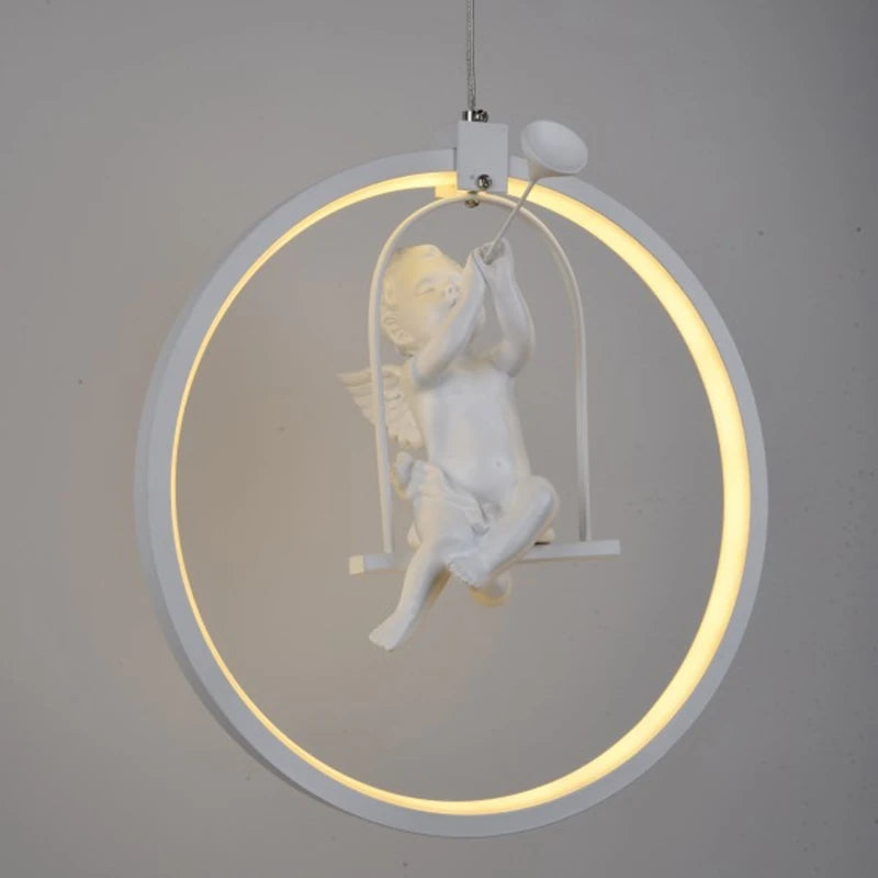 suspension moderne gzmj suspension ronde acrylique led hôtel