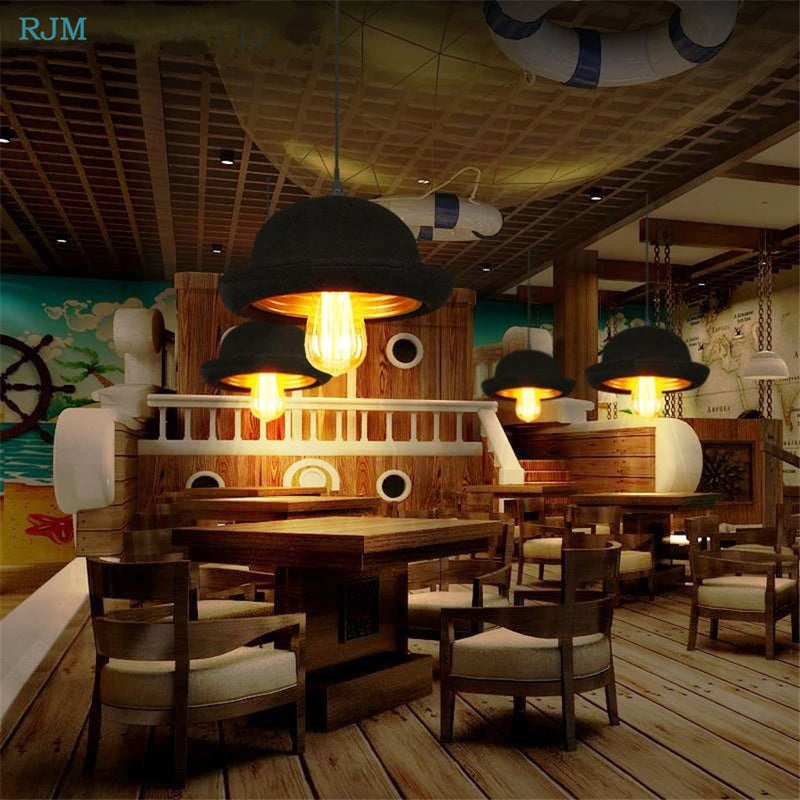 Suspension Chapeau Américain Tissu Créatif