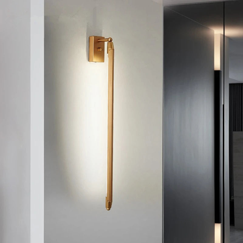 applique murale moderne t5 led rotation style loft industriel