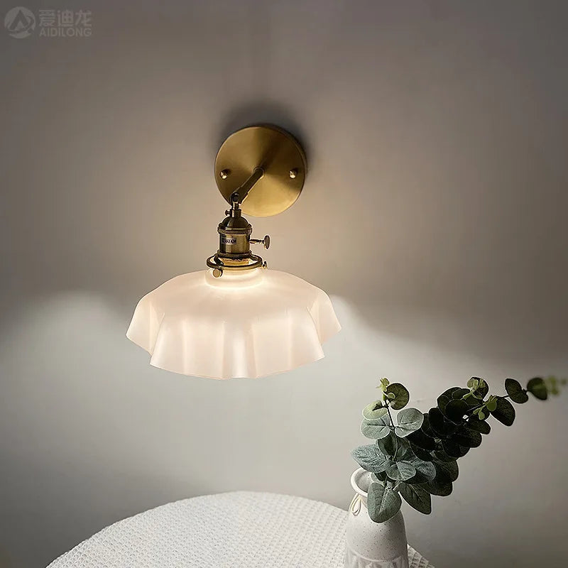 Applique murale led moderne nordique escambrayée 4 couleurs