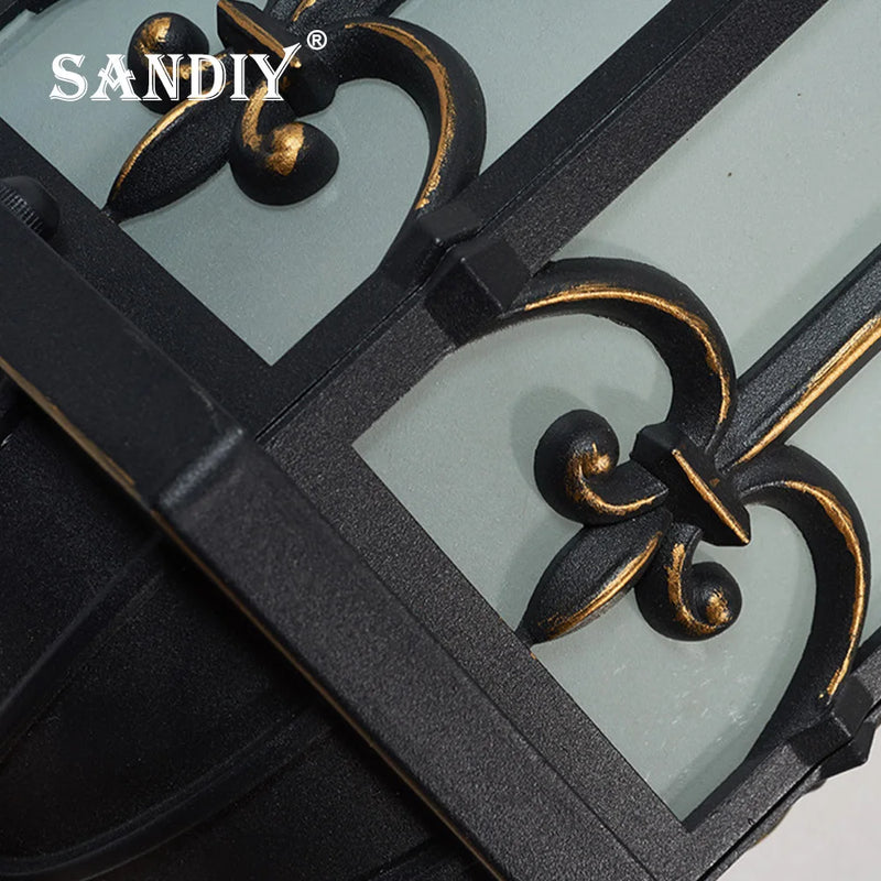 applique murale extérieure étanche led style rétro vintage