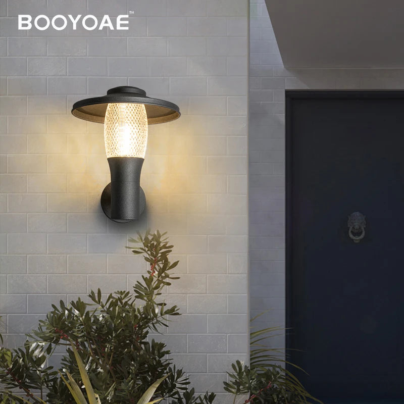 Éclairage mural extérieur Led lampe décorative moderne étanche porche entrée balcon applique terrasse lampe jardin appliques