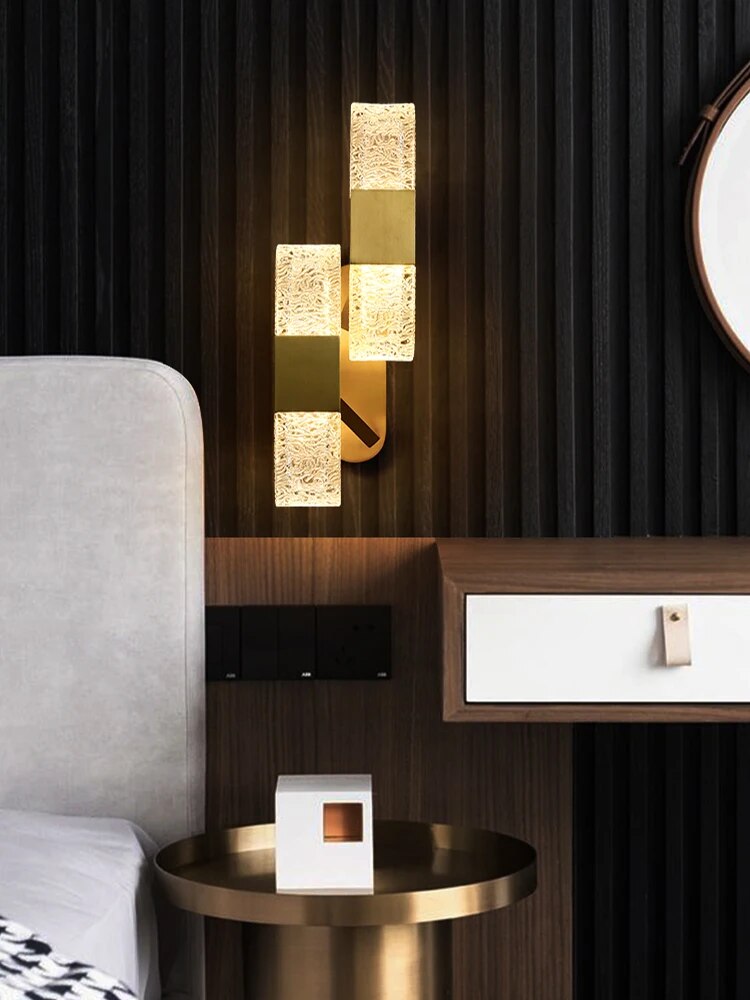 Applique murale de luxe en cuivre