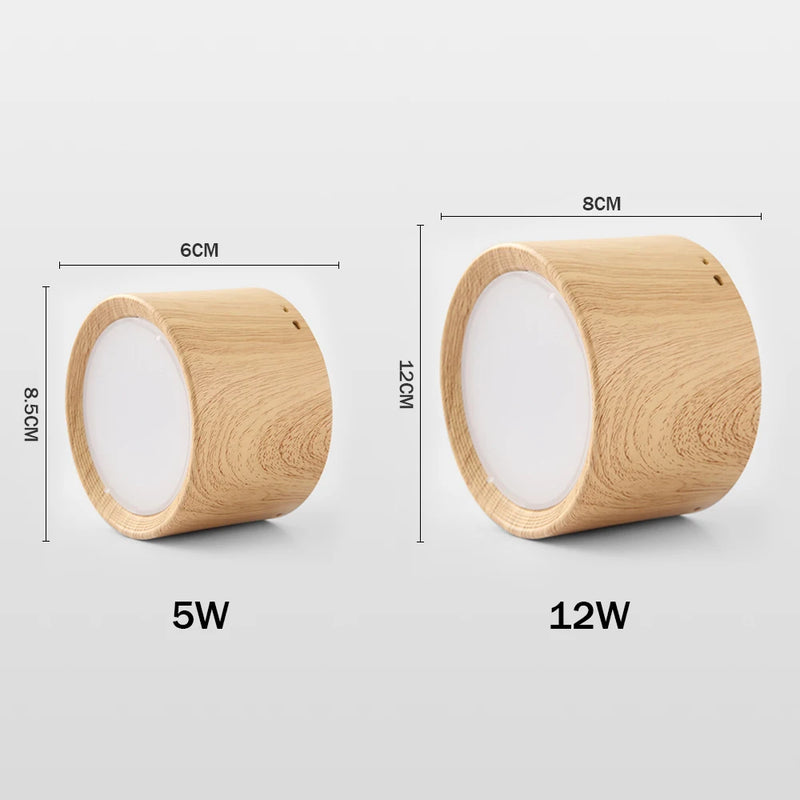 Spot de plafond LED monté en Surface 12W 5W