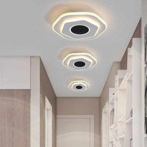 plafonnier led nordique en acrylique luminaire décoratif pour la maison
