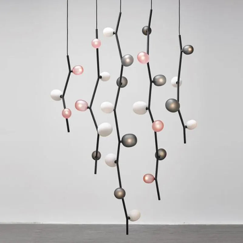 lustre nordique pour éclairage décoratif et ambiance chaleureuse