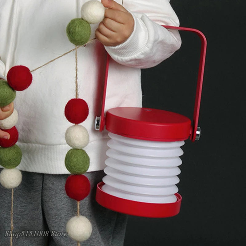 lampe de lecture pliable en bois avec veilleuse led usb