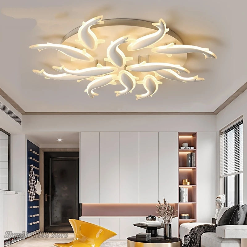plafonnier led nordique moderne intérieur