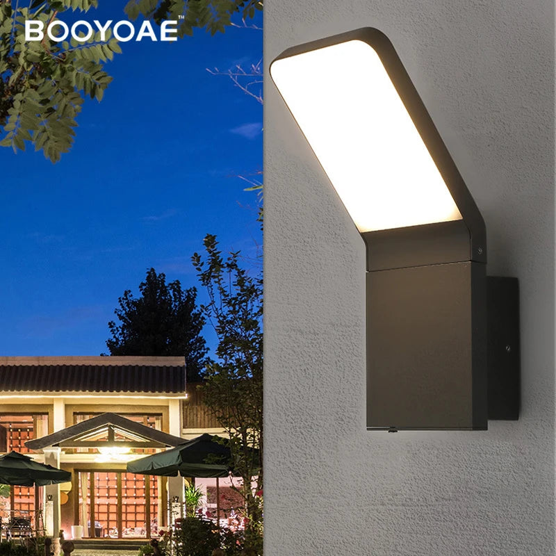 Éclairage mural extérieur LED lumières escalier entrée balcon maison jardin porche terrasse applique étanche phare de porte