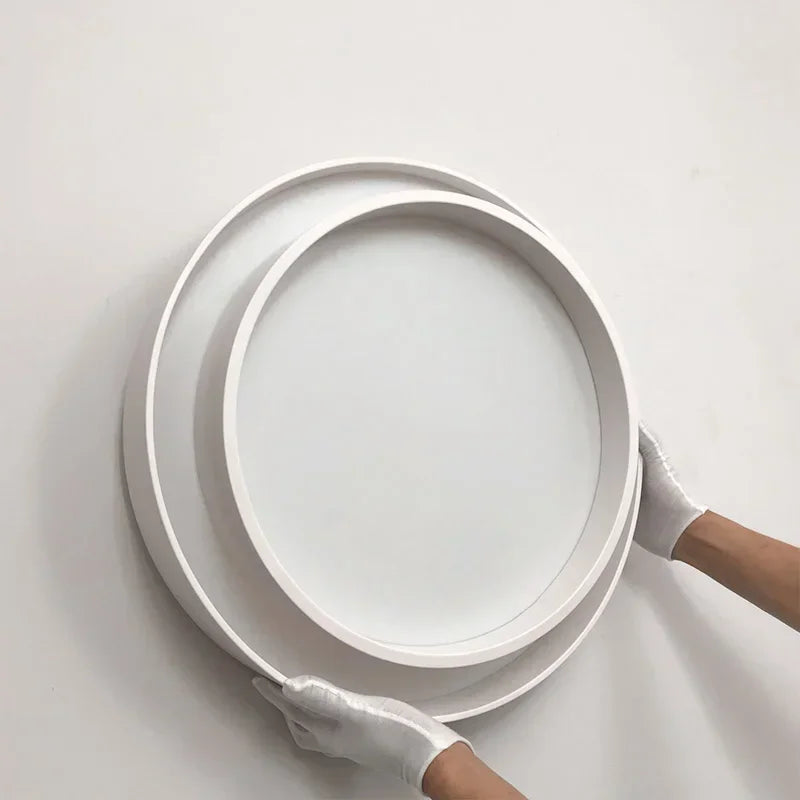 Plafonnier LED rond moderne led cercle avec télécommande pour décoration
