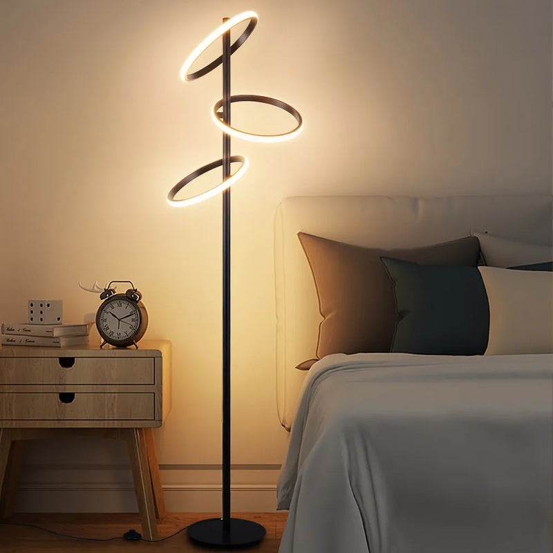 Lampadaire led moderne interrupteur tactile variable