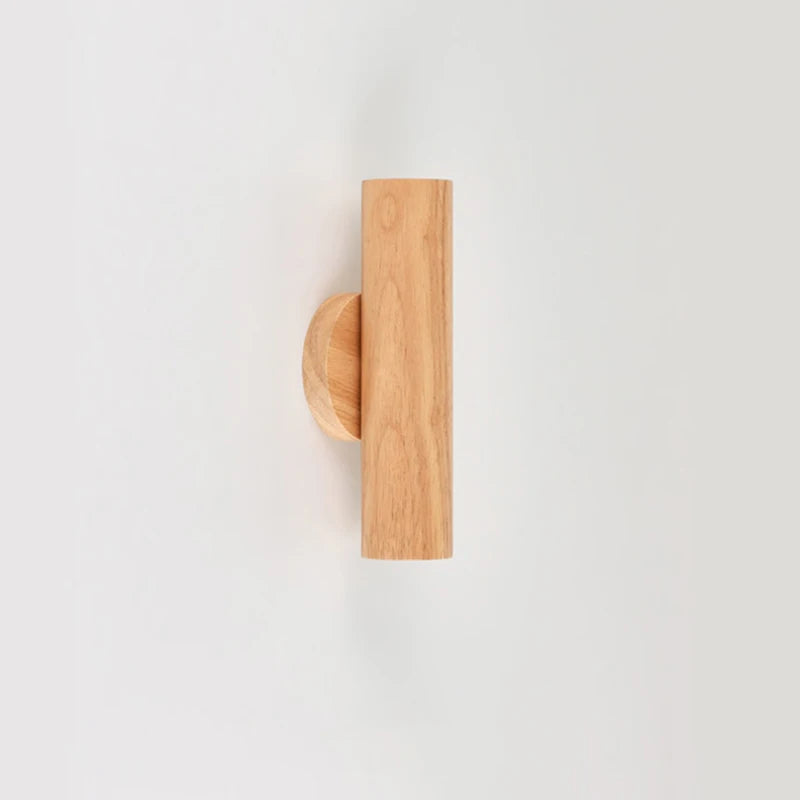 applique murale led moderne en bois pour décoration intérieure et extérieure