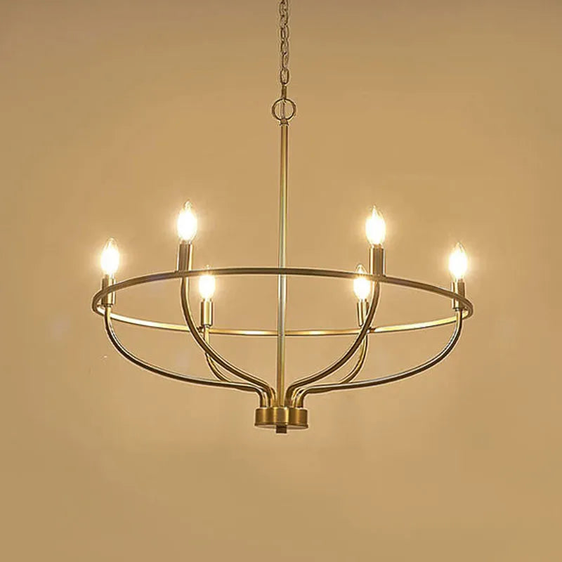 lustre rétro en fer à plusieurs têtes style industriel et loft