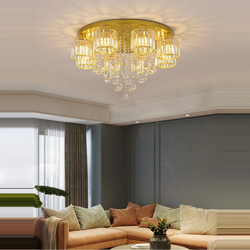 plafonnier led moderne à intensité variable pour intérieur