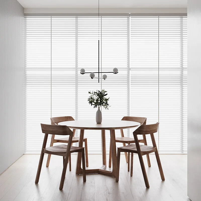 Lustre design plafond led or noir