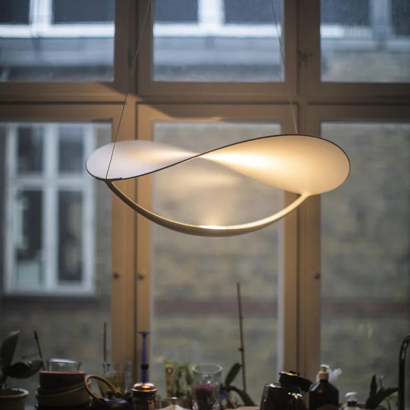 Italy Design High Quality Dining Room Kitchen Island Hanging Lamp Pendant Light Cloth Ceiling Chandelier Close to Original