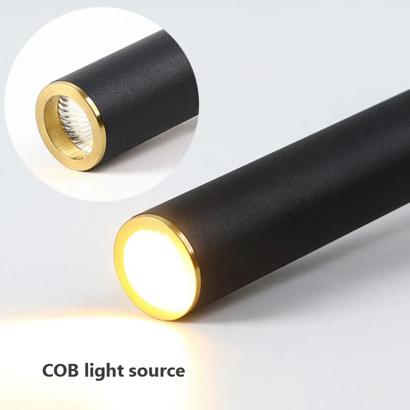 plafonnier moderne à leds rotatif pour décoration intérieure