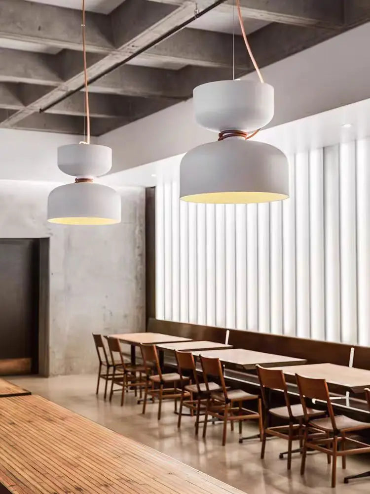 lustre moderne en métal pour avec fil réglable