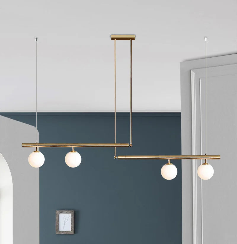 Lustre de salon minimaliste moderne