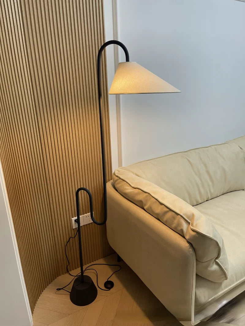 lampadaire led scandinave note de musique vintage d'ambiance