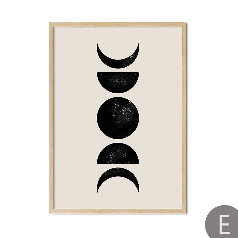 peinture abstraite moderne lignes géométriques pour décoration murale